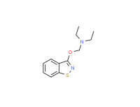 [(1,2-benzisothiazol-3-yloxy)methyl](diethyl)amine
