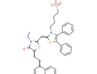 2-[[4,5-diphenyl-3-(4-sulphonatobutyl)thiazol-2(3H)-ylidene]methyl]-3-ethyl-5-[(1-ethylquinolin-4(1H)-ylidene)ethylidene]-4-oxothiazolium