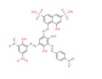 4-[[2-amino-4-hydroxy-5-[(2-hydroxy-3,5-dinitrophenyl)azo]-3-[(4-nitrophenyl)azo]phenyl]azo]-5-hydroxynaphthalene-2,7-disulphonic acid
