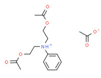 Bis(2-acetoxyethyl)phenylammonium acetate