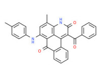 1-benzoyl-4-methyl-6-[(4-methylphenyl)amino]-3H-dibenz[f,ij]isoquinoline-2,7-dione