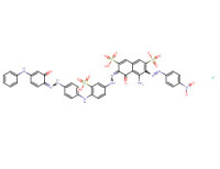 4-amino-6-[[4-[[4-[[4-anilino-2-hydroxyphenyl]azo]phenyl]amino]-3-sulphophenyl]azo]-5-hydroxy-3-[(4-nitrophenyl)azo]naphthalene-2,7-disulphonic acid, potassium salt