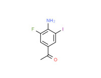 1-(4-amino-3-fluoro-5-iodophenyl)ethan-1-one