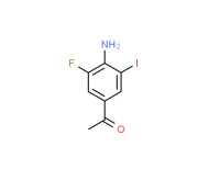 1-(4-amino-3-fluoro-5-iodophenyl)ethan-1-one