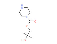 2-hydroxy-2-methylpropyl piperazine-1-carboxylate