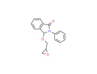 2,3-dihydro-3-(oxiranylmethoxy)-2-phenyl-1H-isoindol-1-one