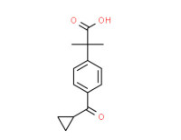 4-(Cyclopropylcarbonyl)-Î±,Î±-dimethylbenzeneacetic Acid