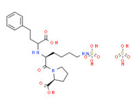 (S)-1-[N2-(1-carboxy-3-phenylpropyl)-L-lysyl]-L-proline disulphate