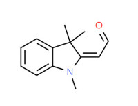 1,3-dihydro-1,3,3-trimethyl-2H-indol-2-ylidene acetaldehyde