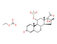 Ethyl 17-hydroxy-11a-(mesyloxy)-16ß-methylpregna-1,4-diene-3,20-dione 21-carbonate