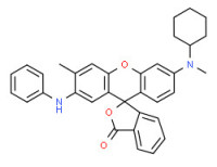 O'-anilino-6'-(cyclohexylmethylamino)-3'-methylspiro[isobenzofuran-1(3H),9'-[9H]xanthene]-3-one