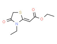 Ethyl (3-ethyl-4-oxothiazolidin-2-ylidene)acetate