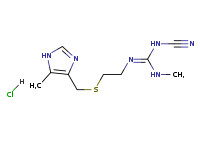 N-cyano-N'-methyl-N''-[2-[[(5-methyl-1H-imidazol-4-yl)methyl]thio]ethyl]guanidine hydrochloride