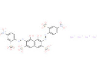 Tetrasodium 4,5-dihydroxy-3,6-bis[(4-nitro-2-sulphonatophenyl)azo]naphthalene-2,7-disulphonate