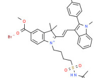 1-[4-[(acetylamino)sulphonyl]butyl]-2-[2-[2-(4-chlorophenyl)-1-methyl-1H-indol-3-yl]vinyl]-5-(methoxycarbonyl)-3,3-dimethyl-3H-indolium bromide