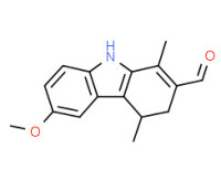 4,9-dihydro-6-methoxy-1,4-dimethyl-3H-carbazole-2-carbaldehyde
