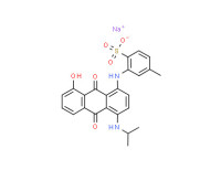 Sodium 3-[[9,10-dihydro-8-hydroxy-4-(isopropylamino)-9,10-dioxo-1-anthryl]amino]toluene-4-sulphonate