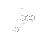 3-hydroxy-N-[2-(morpholino)ethyl]naphthalene-2-carboxamide hydrochloride