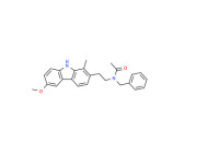 N-[2-(6-methoxy-1-methyl-9H-carbazol-2-yl)ethyl]-N-(phenylmethyl)acetamide