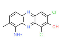 9-amino-1,3-dichloro-8-methylphenazin-2-ol