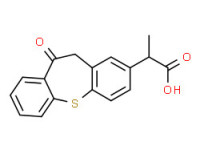 10,11-dihydro-a-methyl-10-oxodibenzo[b,f]thiepin-2-acetic acid