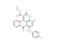 Ethyl 2,7-dihydro-4-methyl-6-[(4-methylphenyl)amino]-2,7-dioxo-3H-dibenz[f,ij]isoquinoline-1-carboxylate