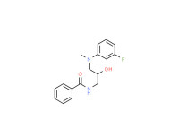 N-[3-[(3-fluorophenyl)methylamino]-2-hydroxypropyl]benzamide