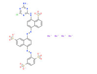 Tetrasodium 2-[[4-[[4-[(4-amino-6-chloro-1,3,5-triazin-2-yl)amino]-5-sulphonato-1-naphthyl]azo]-6-sulphonato-1-naphthyl]azo]benzene-1,4-disulphonate