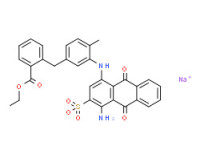 Sodium 1-ethyl 2-[[3-[(4-amino-9,10-dihydro-9,10-dioxo-3-sulphonato-1-anthryl)amino]-p-tolyl]methyl]benzoate