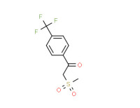 2-Methylsulfonyl-1-(4-trifluoromethylphenyl)-ethanone