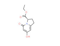 (S)-ethyl 7-hydroxy-5-oxo-1,2,3,5-tetrahydroindolizine-3-carboxylate