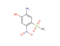 2-amino-4-(methylsulphonyl)-5-nitrophenol