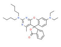 2-(dibutylamino)-8-(diethylamino)-4-methylspiro[5H-[1]benzopyrano[2,3-d]pyrimidine-5,1'(3'H)-isobenzofuran]-3'-one