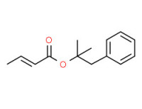 1,1-dimethyl-2-phenylethyl 2-butenoate