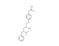 4-[2-hydroxy-3-[benzyl(isopropyl)amino]propoxy]phenylacetamide