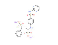 Disodium 1-phenyl-3-[[4-[(2-pyrimidinylamino)sulphonyl]phenyl]amino]propane-1,3-disulphonate