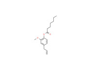 4-allyl-2-methoxyphenyl heptanoate