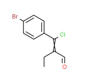 2-[(4-bromophenyl)chloromethylene]butyraldehyde