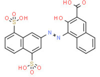 4-[(4,8-disulpho-2-naphthyl)azo]-3-hydroxy-2-naphthoic acid