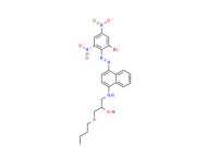 1-[[4-[(2-bromo-4,6-dinitrophenyl)azo]-1-naphthyl]amino]-3-butoxypropan-2-ol