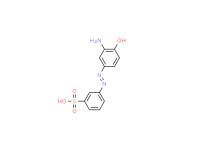 m-[(3-amino-4-hydroxyphenyl)azo]benzenesulphonic acid