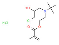 2-[(tert-butyl)(3-chloro-2-hydroxypropyl)amino]ethyl methacrylate hydrochloride