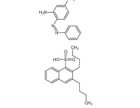 Dibutylnaphthalenesulphonic acid, compound with 4-(phenylazo)benzene-1,3-diamine (1:1)