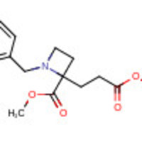 methyl 1-benzyl-2-(3-methoxy-3-oxopropyl)azetidine-2-carboxylate
