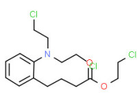 2-chloroethyl 4-[bis(2-chloroethyl)amino]phenylbutyrate