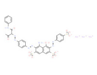 Trisodium 4-amino-5-hydroxy-3-[[4-[[2-oxo-1-[(phenylamino)carbonyl]propyl]azo]phenyl]azo]-6-[(4-sulphonatophenyl)azo]naphthalene-2,7-disulphonate