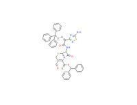 (6R,7R)-7-[[(2Z)-2-(5-amino-1,2,4-thiadiazol-3-yl)-2-[(triphenylmethoxy)imino]acetyl]amino]-3-formyl-8-oxo-5-thia-1-azabicyclo[4.2.0]oct-2-ene-2-carboxylic acid diphenylmethyl ester