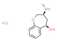 cis-(±)-2,3,4,5-tetrahydro-3-(methylamino)-1-benzoxepin-5-ol hydrochloride