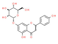7-(a-D-glucopyranosyloxy)-5-hydroxy-2-(4-hydroxyphenyl)-4H-1-benzopyran-4-one