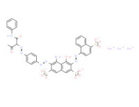 Trisodium 4-amino-5-hydroxy-3-[[4-[[2-oxo-1-[(phenylamino)carbonyl]propyl]azo]phenyl]azo]-6-[(4-sulphonato-1-naphthyl)azo]naphthalene-2,7-disulphonate